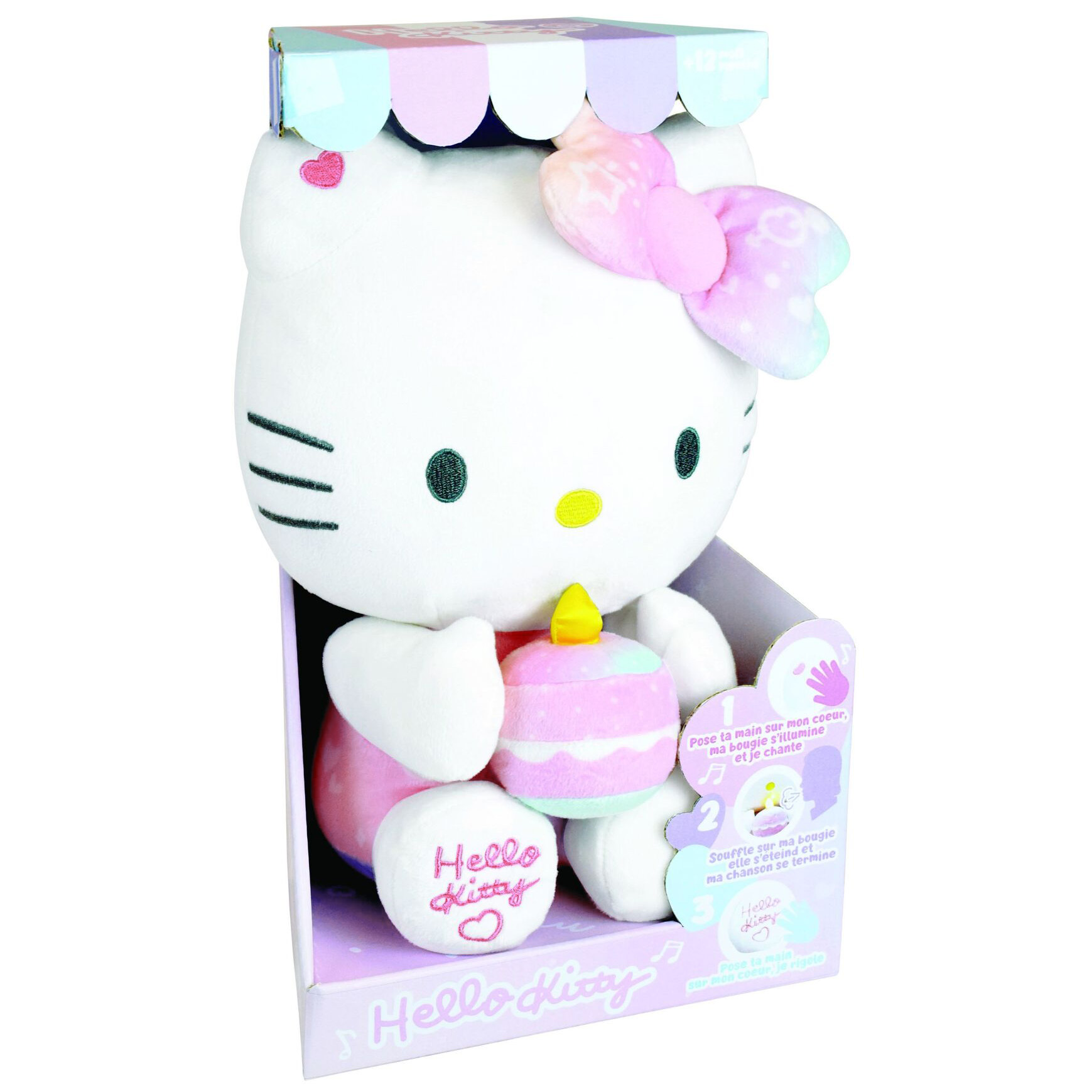 Hello Kitty Interaktivt Mjukis Gosedjur i Presentförpackning - 50th. Anniversary Birthday Musical 27 cm - 8