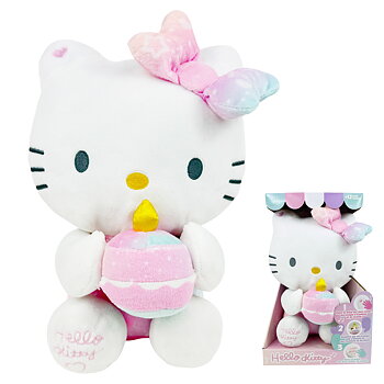 Hello Kitty Interaktivt Mjukis Gosedjur i Presentförpackning - 50th. Anniversary Birthday Musical 27 cm