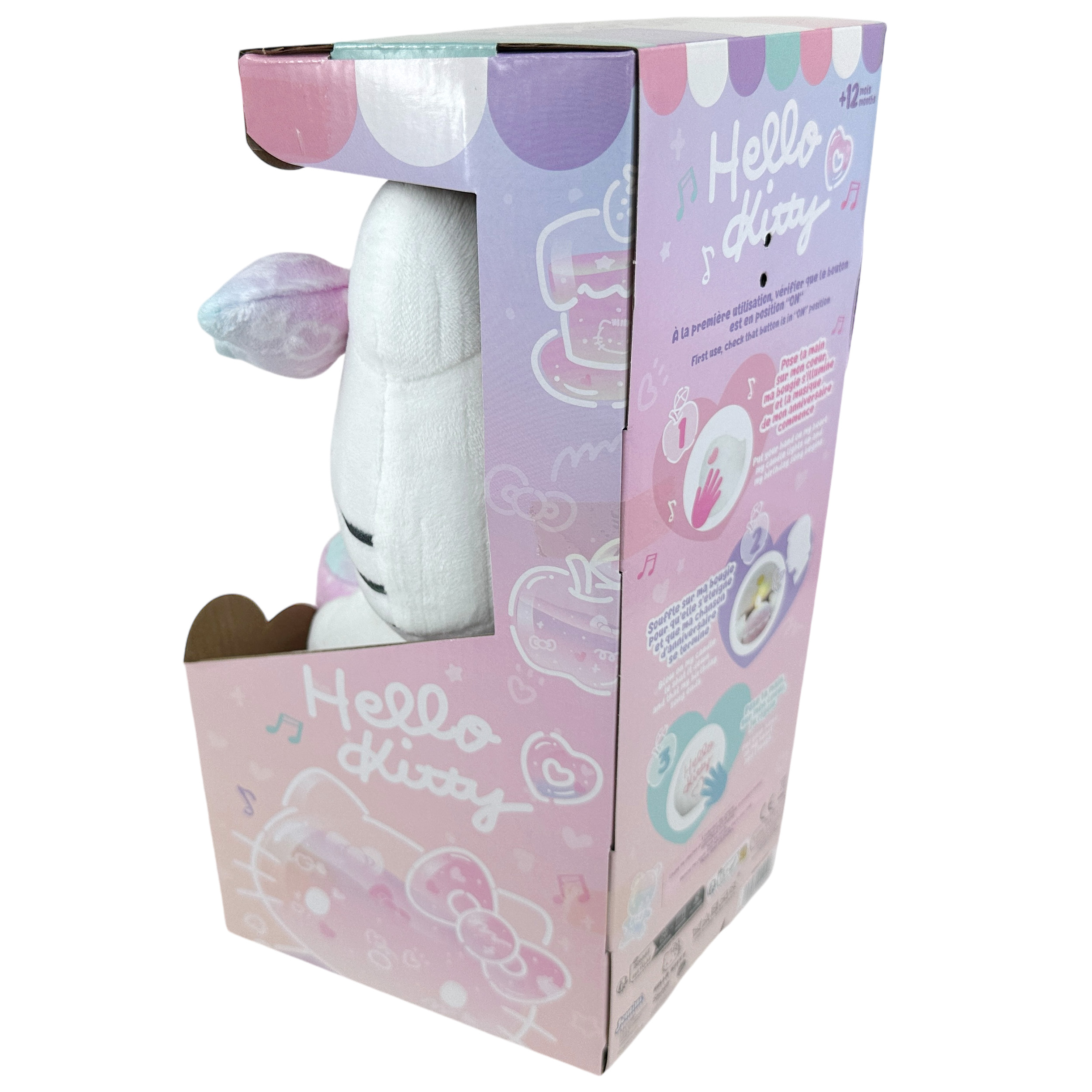 Hello Kitty Interaktivt Mjukis Gosedjur i Presentförpackning - 50th. Anniversary Birthday Musical 27 cm - 16