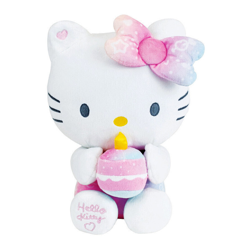 Hello Kitty Interaktivt Mjukis Gosedjur i Presentförpackning - 50th. Anniversary Birthday Musical 27 cm - 10