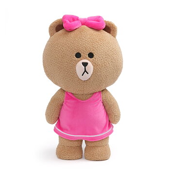 Line Friends Teddy Bear Choco Mjukis Gosedjur 36 cm