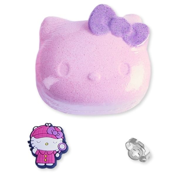 Hello Kitty Brusande Badbomb med överraskning - Ljusrosa - 2