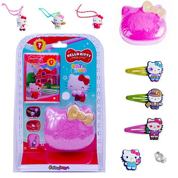 Hello Kitty Brusande Badbomb med överraskning - Rosa