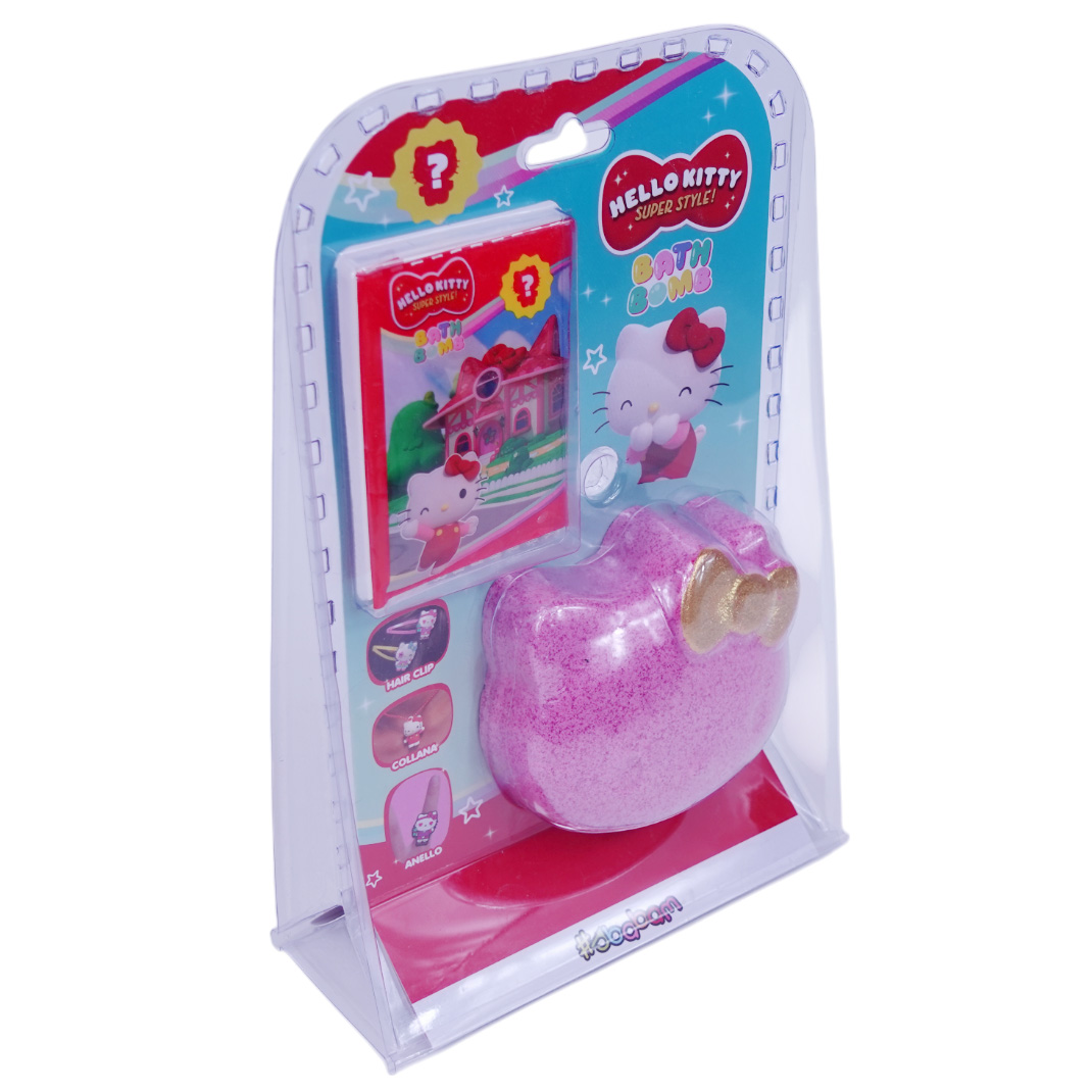 Hello Kitty Brusande Badbomb med överraskning - Rosa - 3