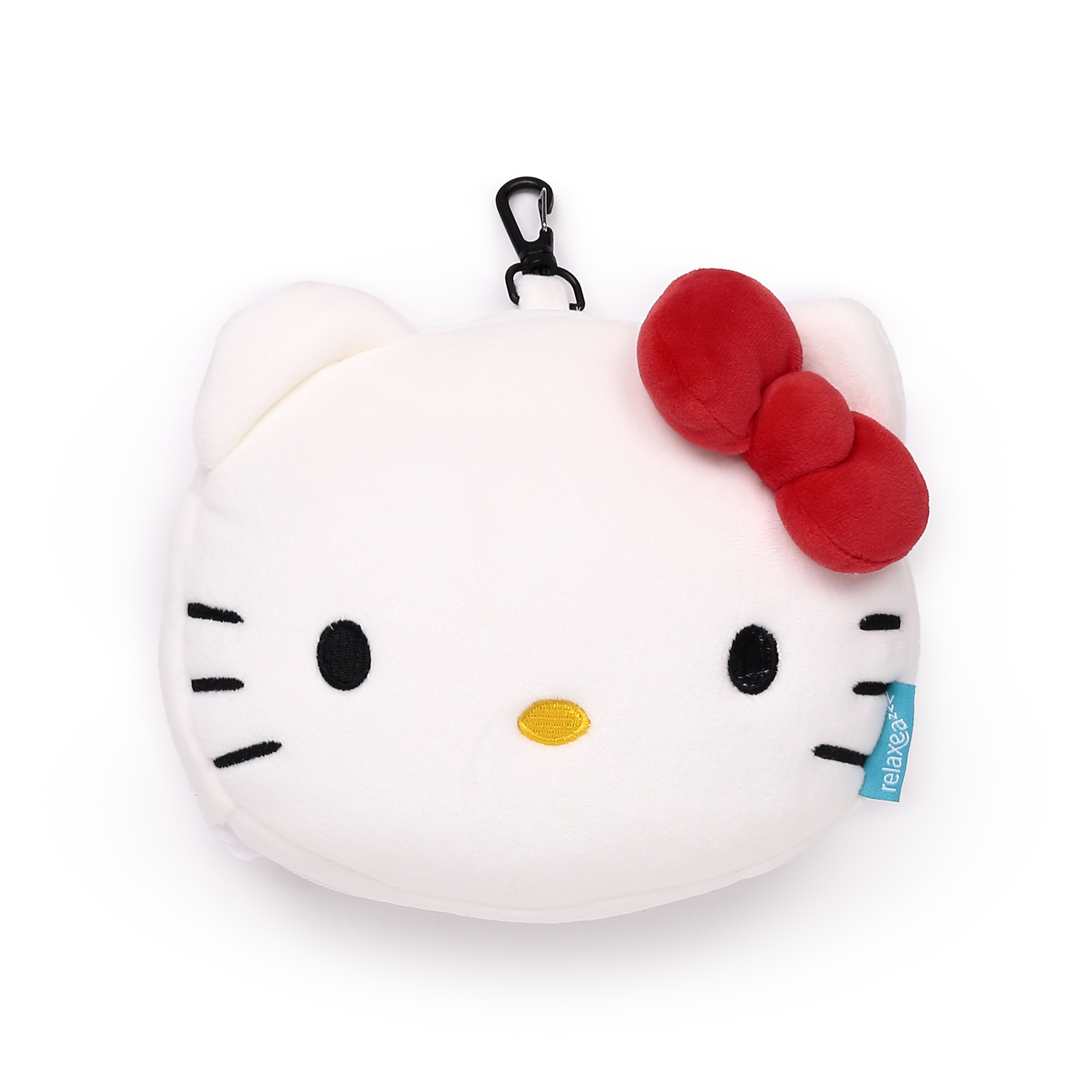 Hello Kitty Plysch Resekudde & Ögonmask - Relaxeazzz Resekudde för Vuxna och Barn - 5