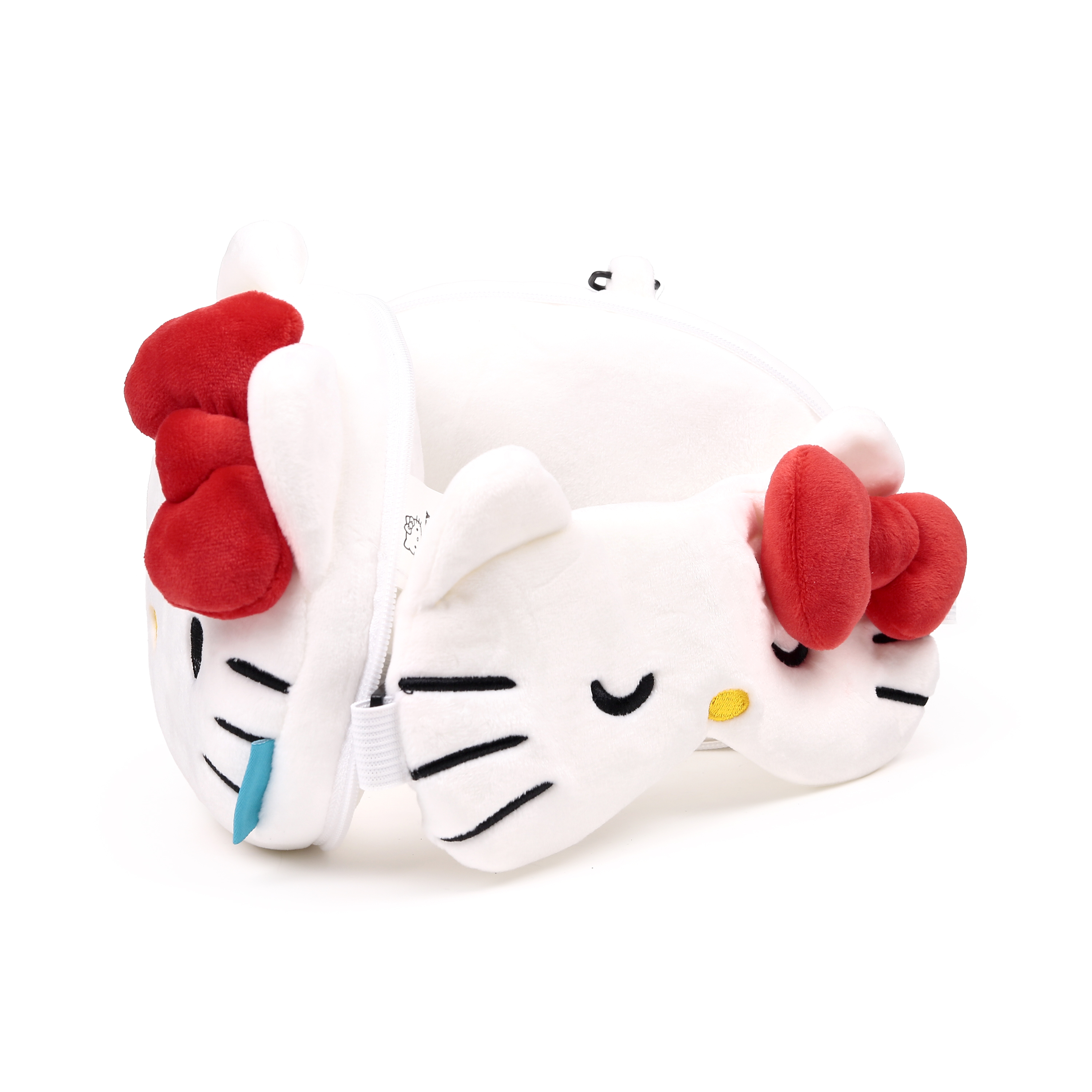 Hello Kitty Plysch Resekudde & Ögonmask - Relaxeazzz Resekudde för Vuxna och Barn - 6