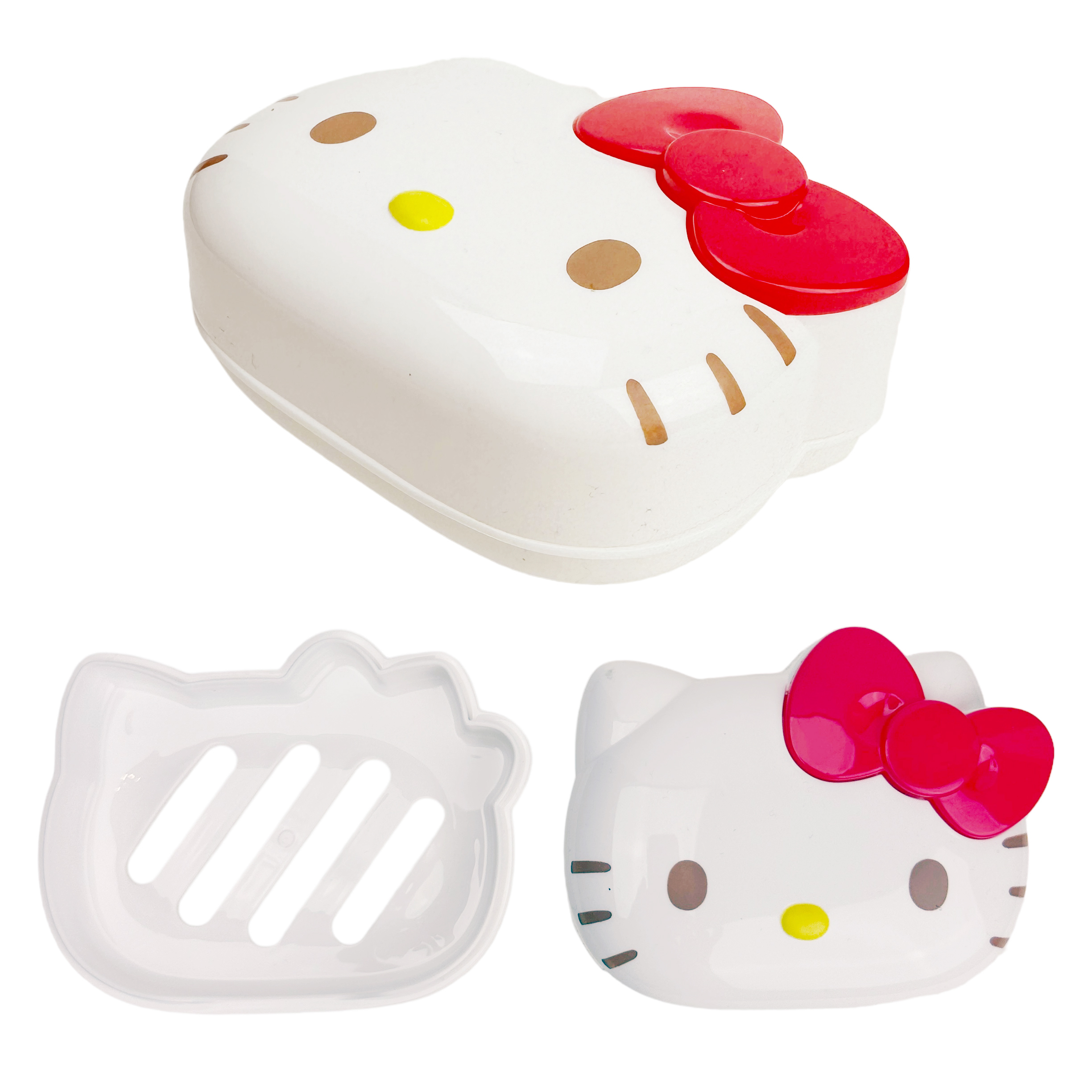 Sanrio Hello Kitty Tvålkopp med Lock