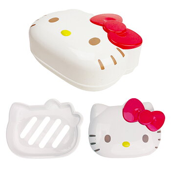 Sanrio Hello Kitty Tvålkopp med Lock