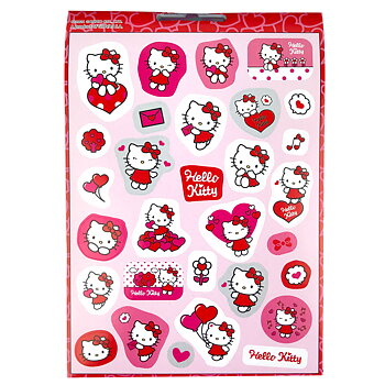 Hello Kitty Klistermärken 8 st ark - 600 st