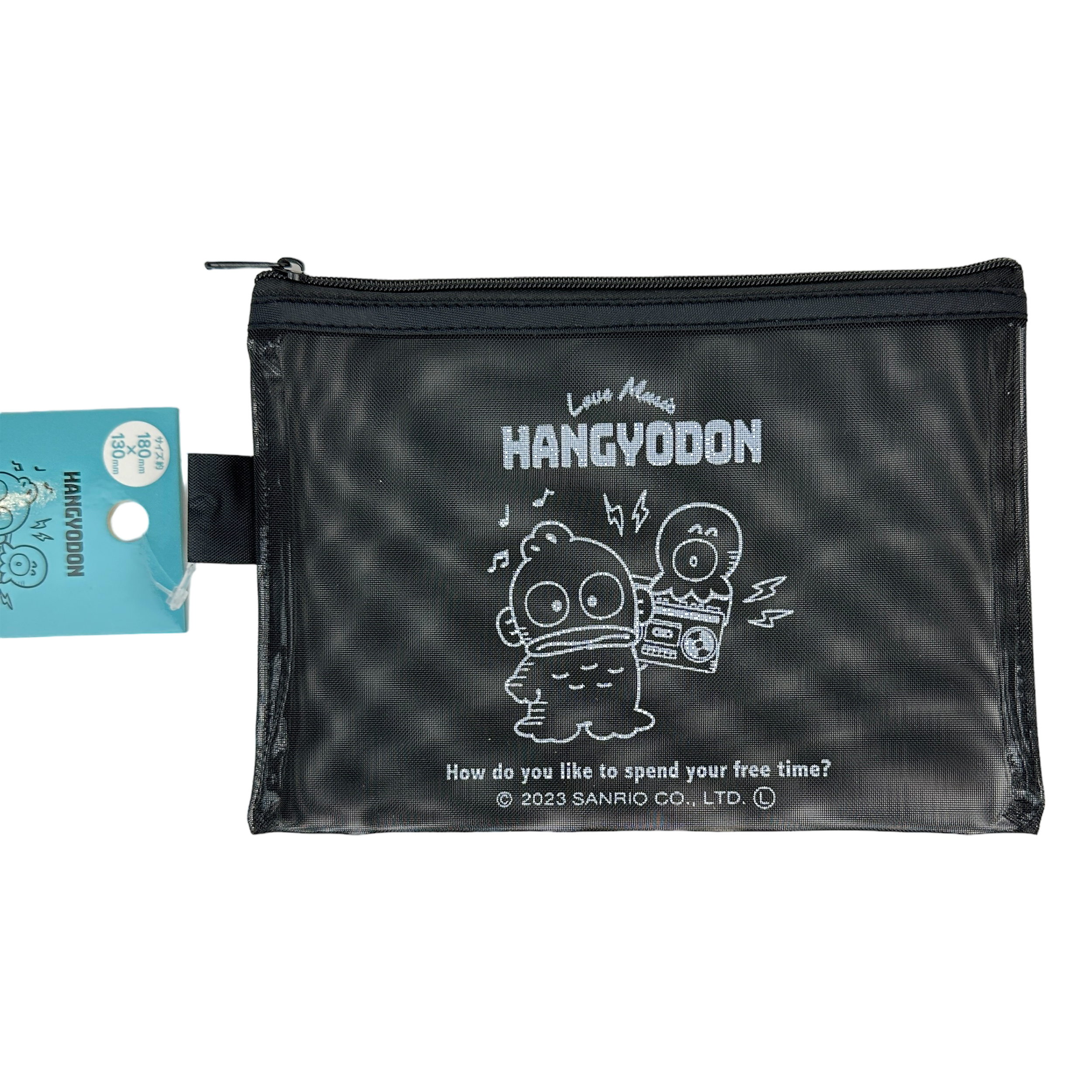 Sanrio Hangyodon Mesh Pennfodral/Sminkfodral