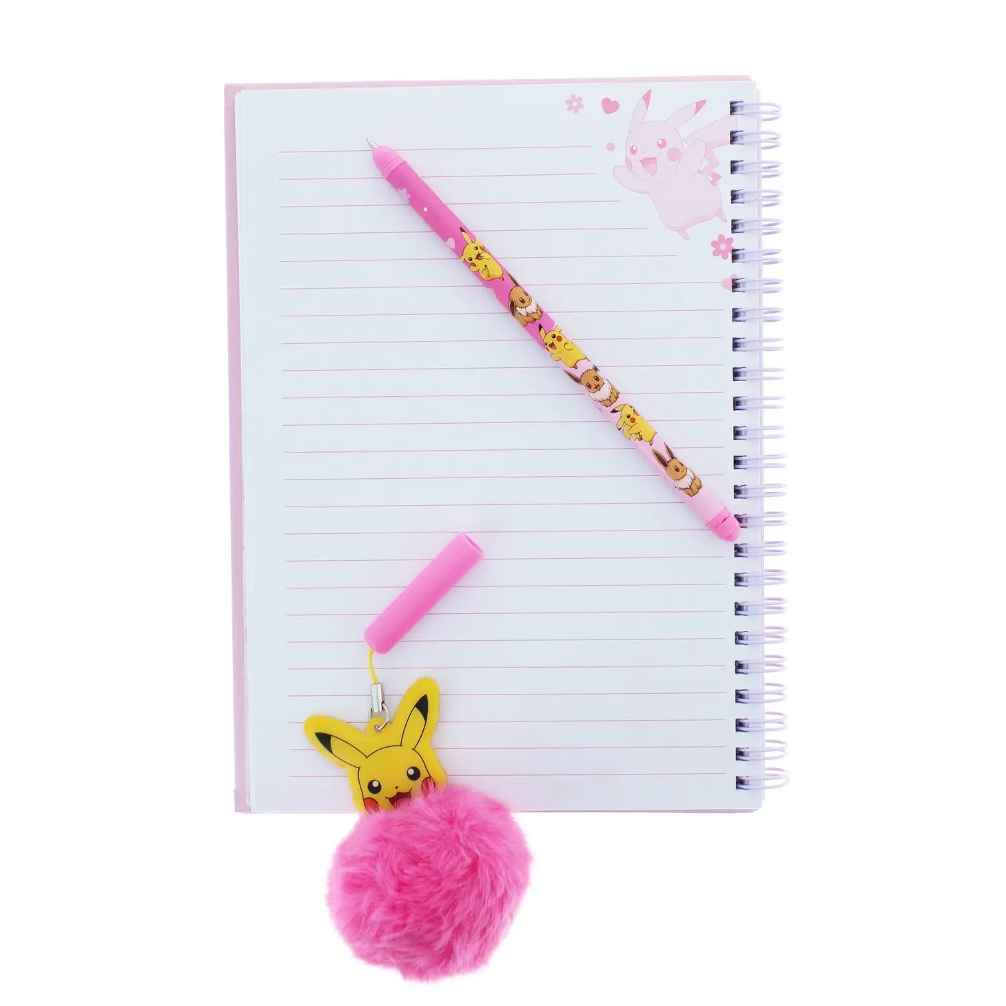 Pokémon Besties Bläckpenna med Rosa Pom Pom - Pikachu - 4