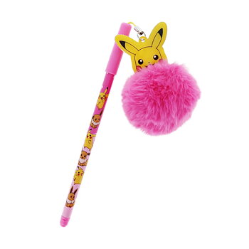 Pokémon Besties Bläckpenna med Rosa Pom Pom - Pikachu