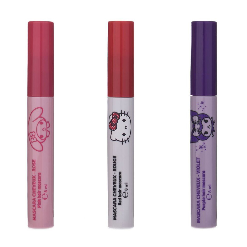 Hello Kitty, My Melody, Kuromi Hårmascara -  8 ml