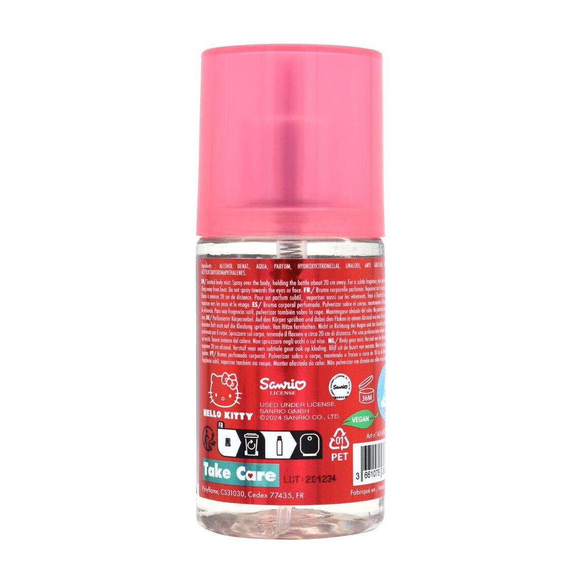 Hello Kitty Perfumed Body Mist - Kiss Vibes 75ml - 3