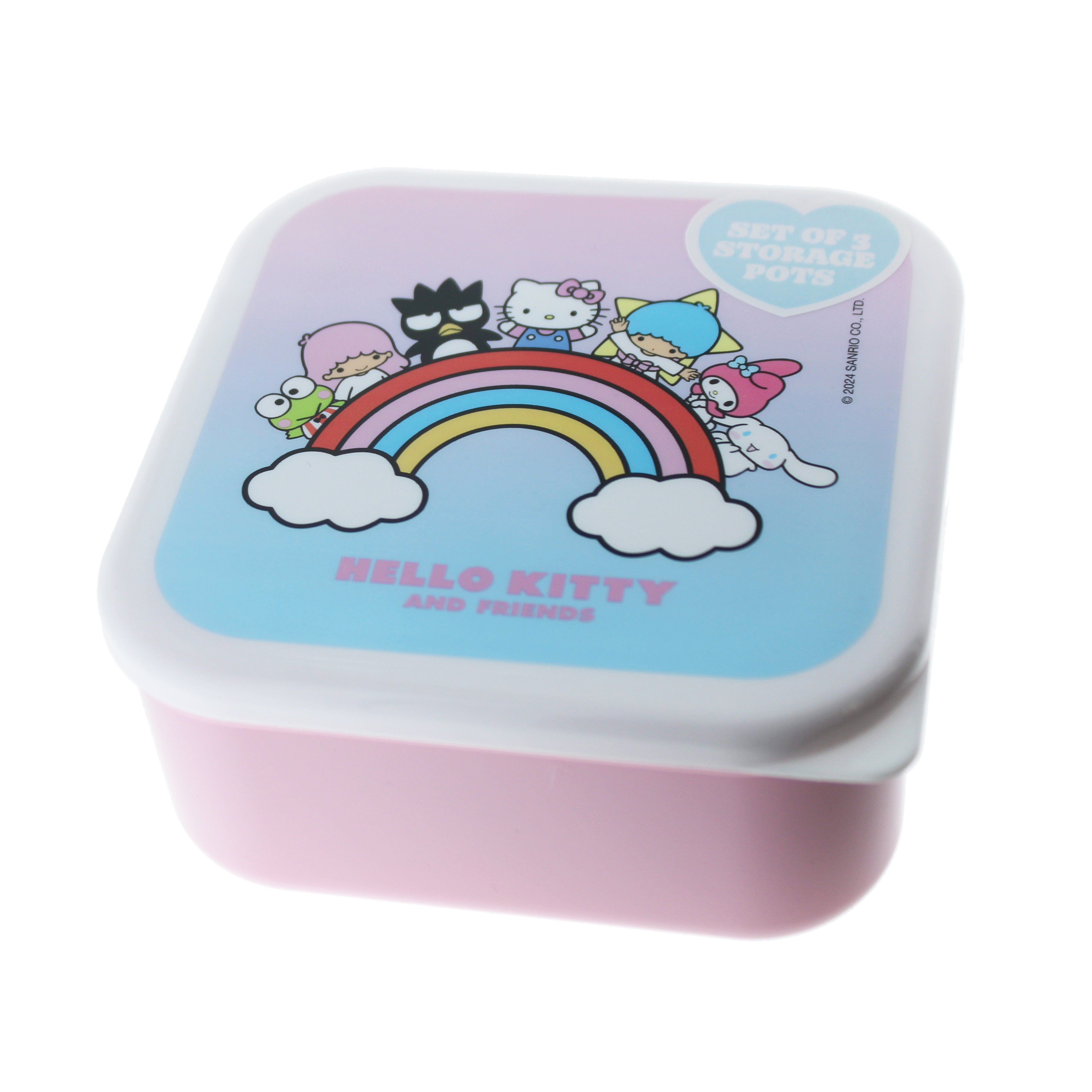 Hello Kitty & Sanrio Friends 3-Pack Matlådor - 3