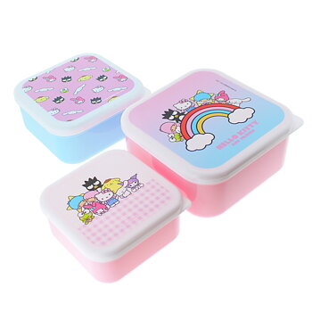 Hello Kitty & Sanrio Friends 3-Pack Matlådor
