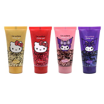 Hello Kitty & Kuromi - Glitter gel
