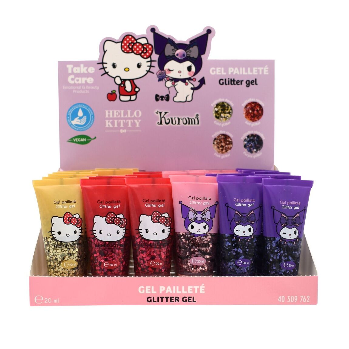 Hello Kitty & Kuromi - Glitter gel - 7