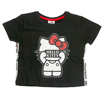 Hello Kitty T-shirt Barn - Svart