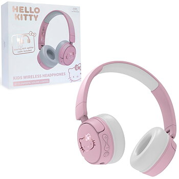 Hello Kitty Trådlösa Bluetooth Hörlurar - Rosa/Roséguld