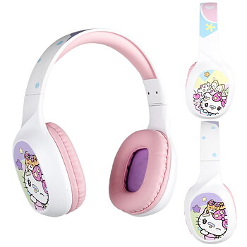 Hello Kitty Trådlösa Bluetooth Hörlurar - Ice Cream