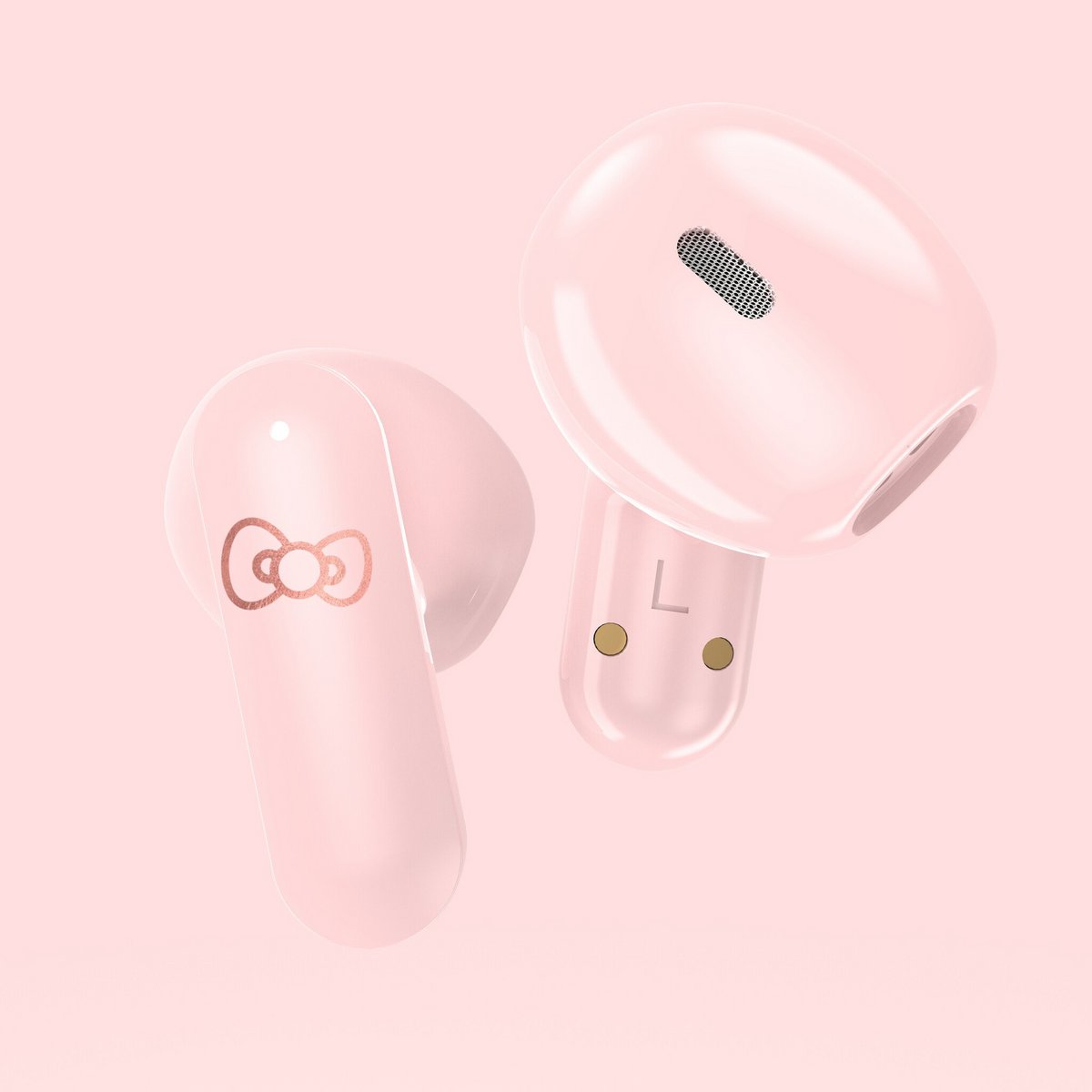 Hello Kitty Slide Case - TWS Earpods i Rosa - 8