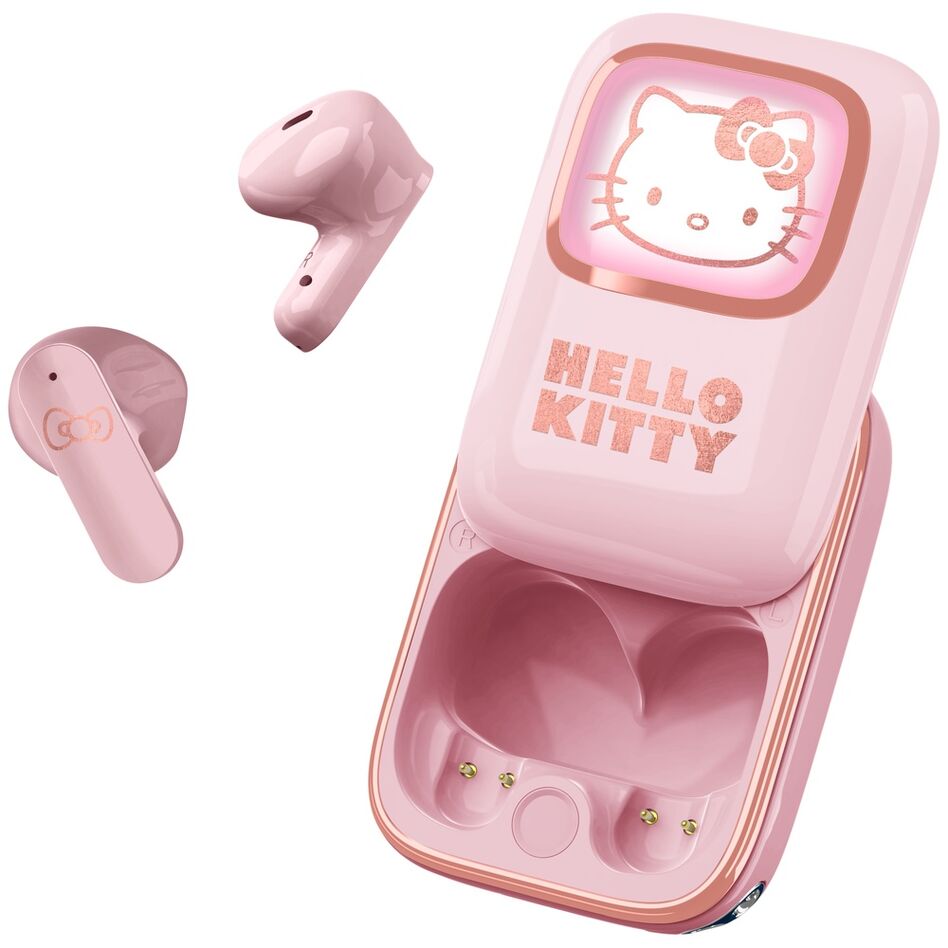 Hello Kitty Slide Case - TWS Earpods i Rosa
