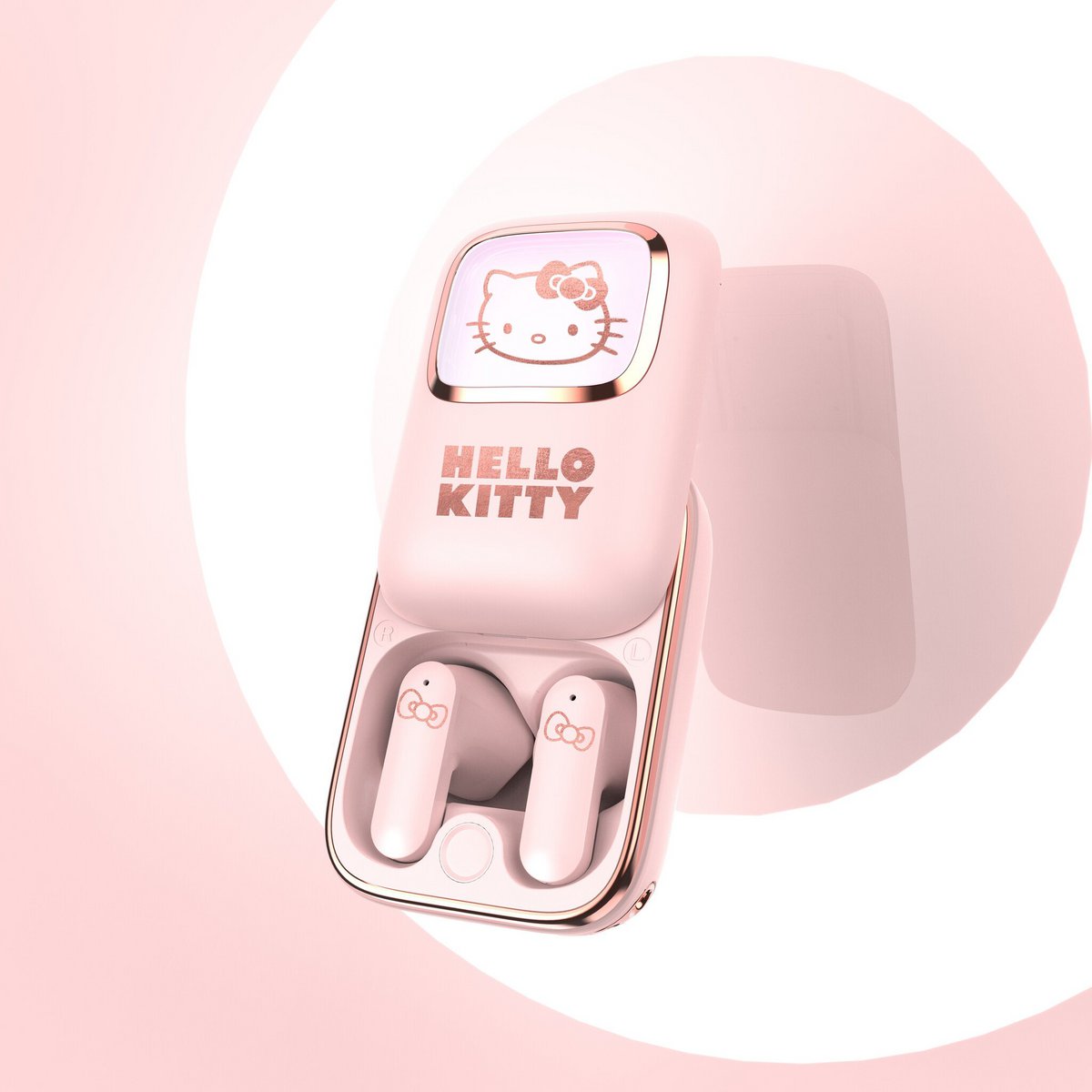 Hello Kitty Slide Case - TWS Earpods i Rosa - 9