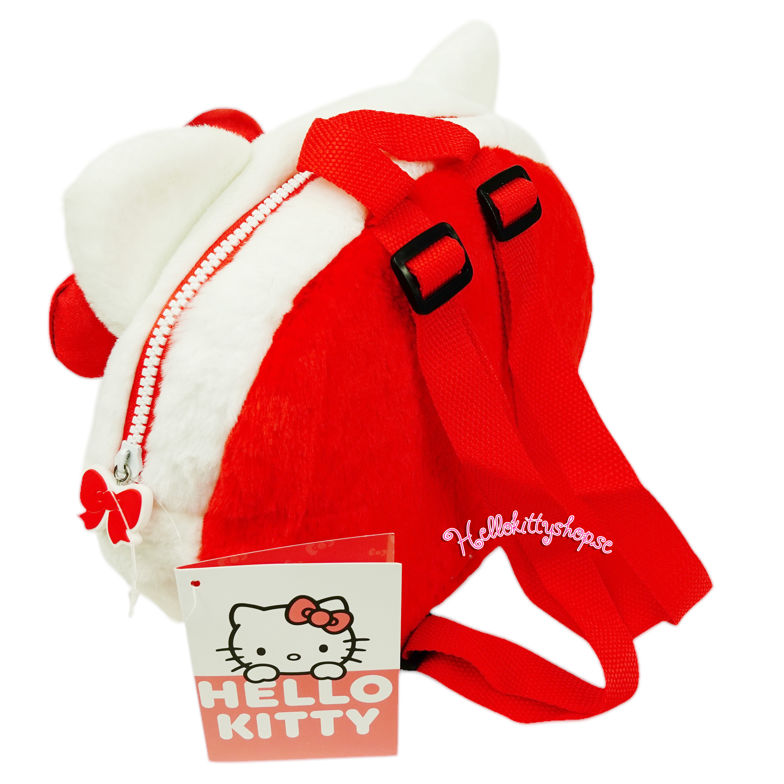 Hello Kitty Face Plush Ryggsäck 28cm - 3