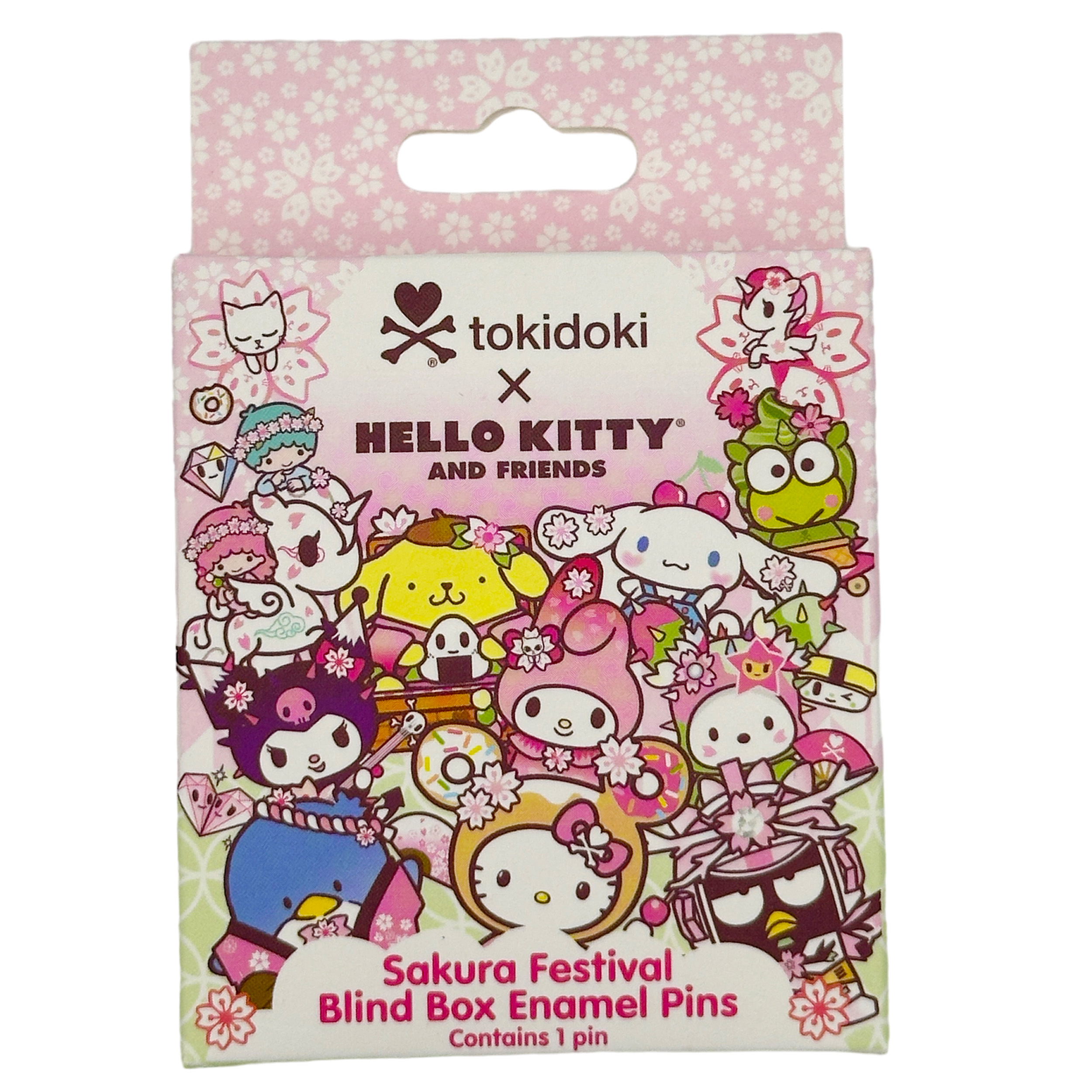 Tokidoki x Hello Kitty and Friends Sakura Festival Emalj Pin Blind Box - 3