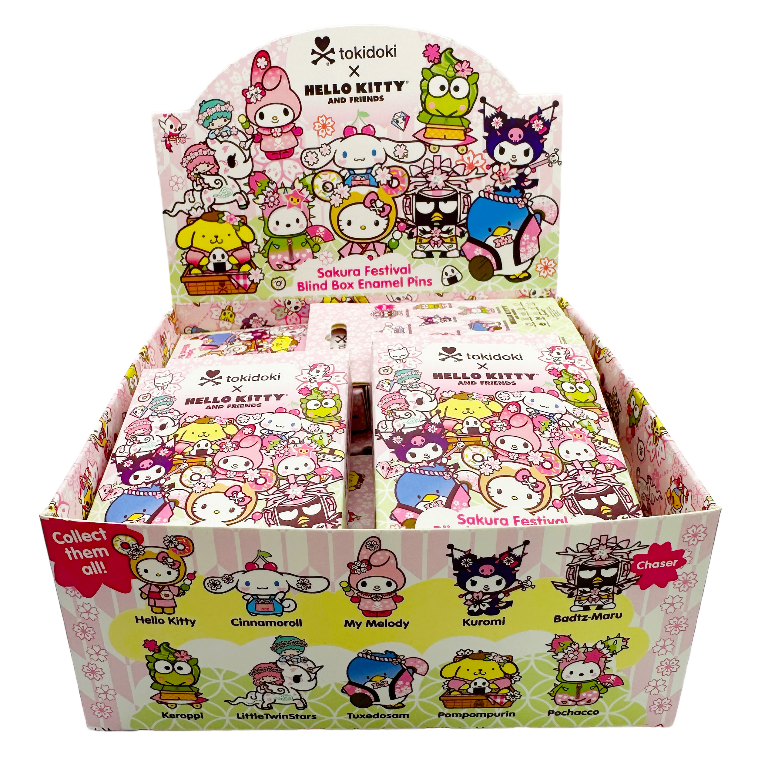Tokidoki x Hello Kitty and Friends Sakura Festival Emalj Pin Blind Box - 2