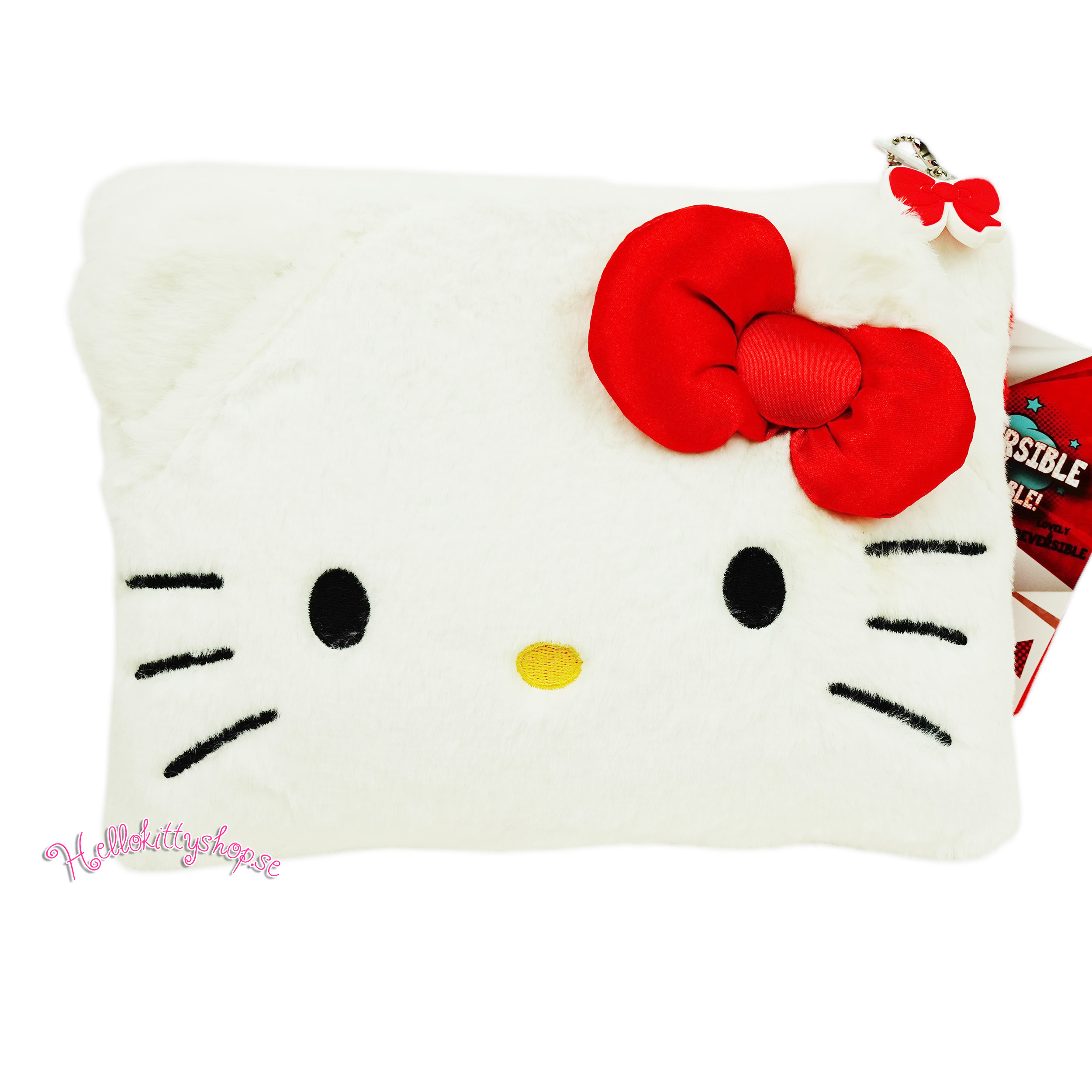 Hello Kitty & Kuromi Plush Vändbar Necessär - 8