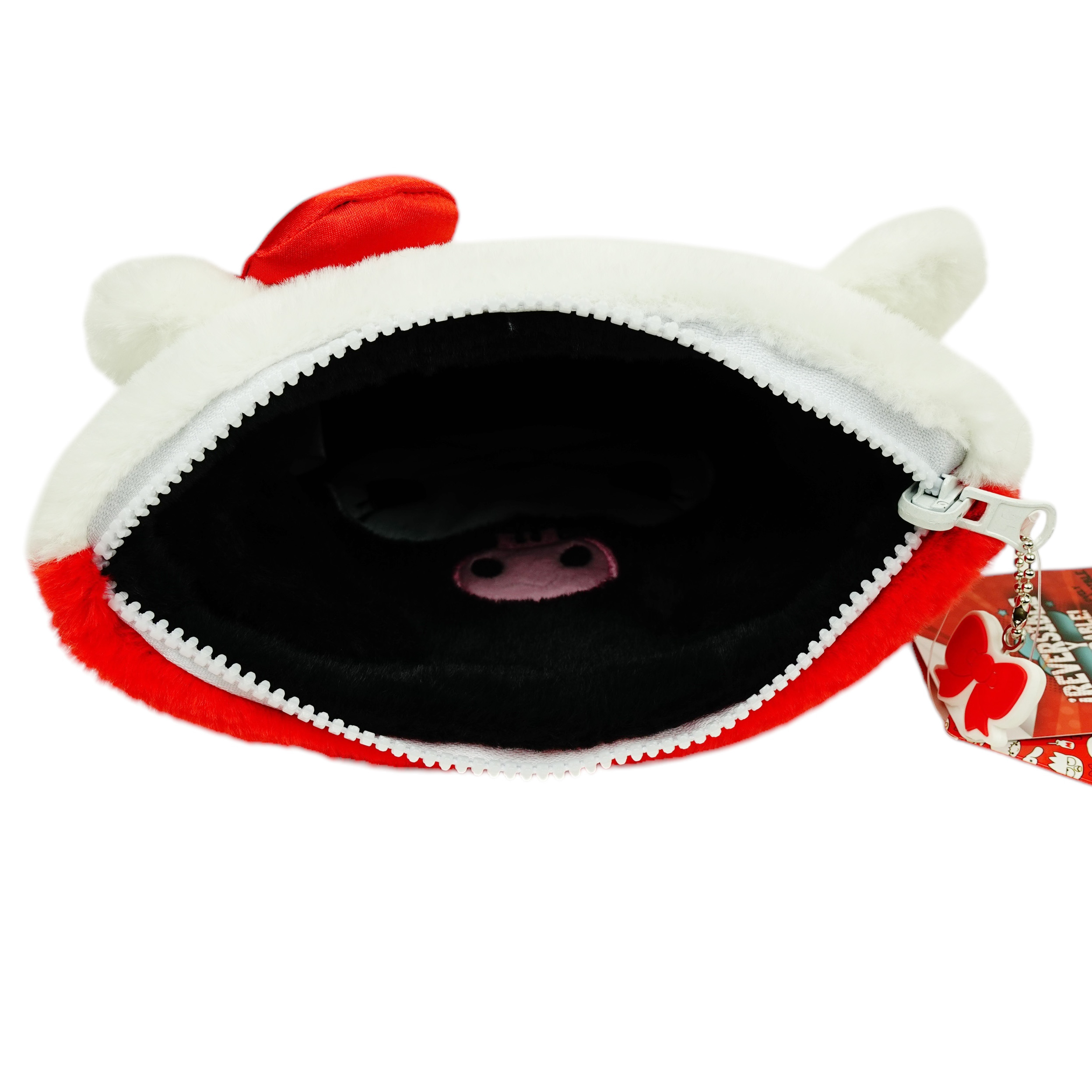 Hello Kitty & Kuromi Plush Vändbar Necessär - 10