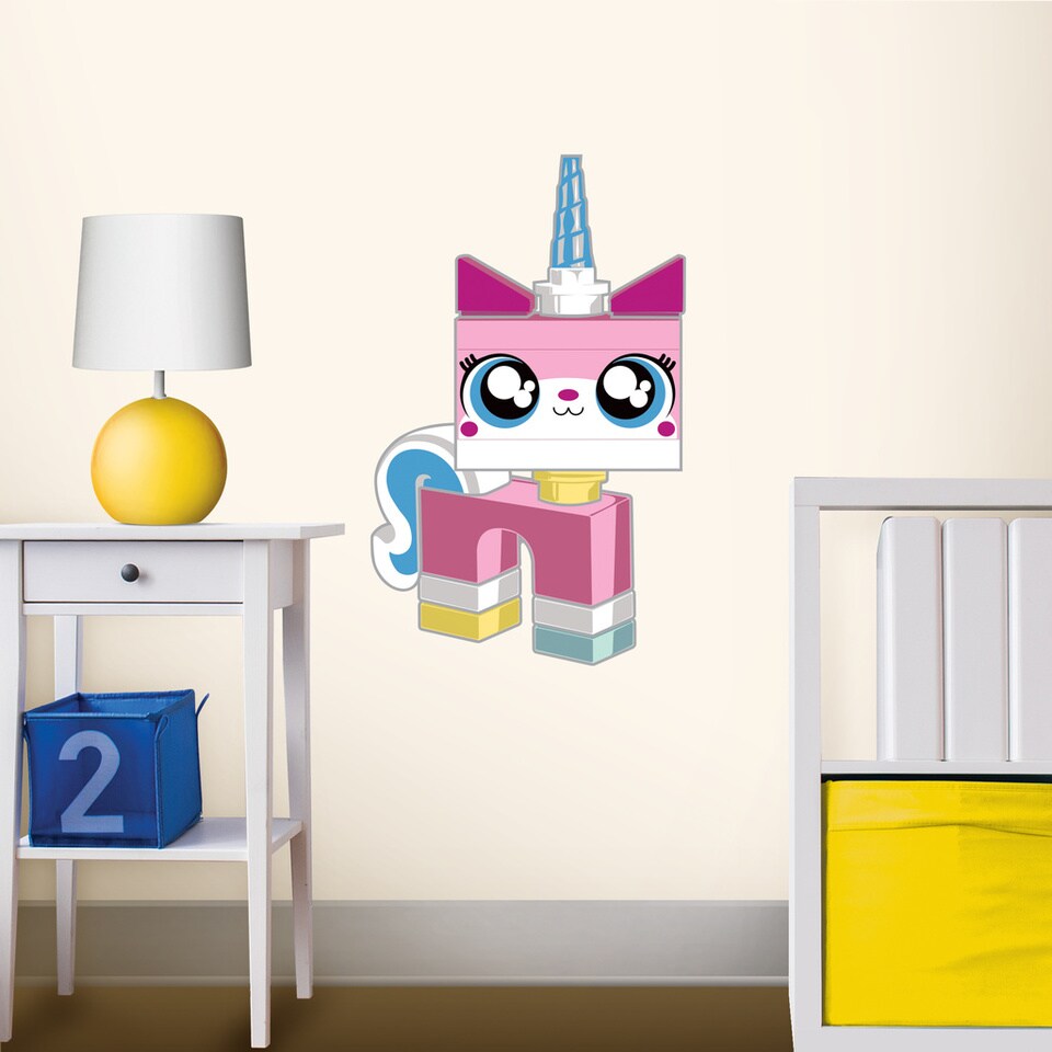LEGO® Movie 2 Staticker Väggstickers Unikitty - 2