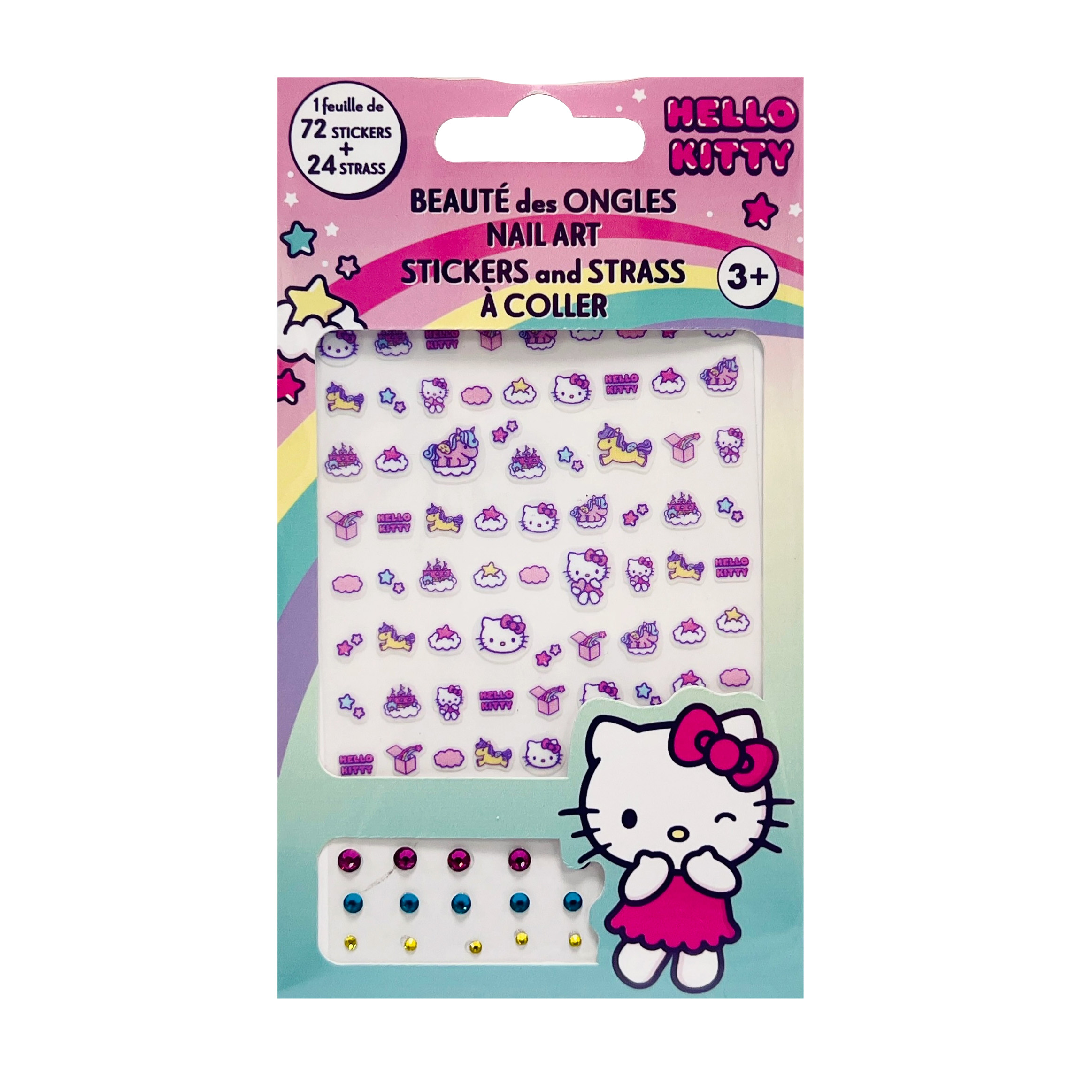 Hello Kitty Nagelstickers & Rhinestones - 2