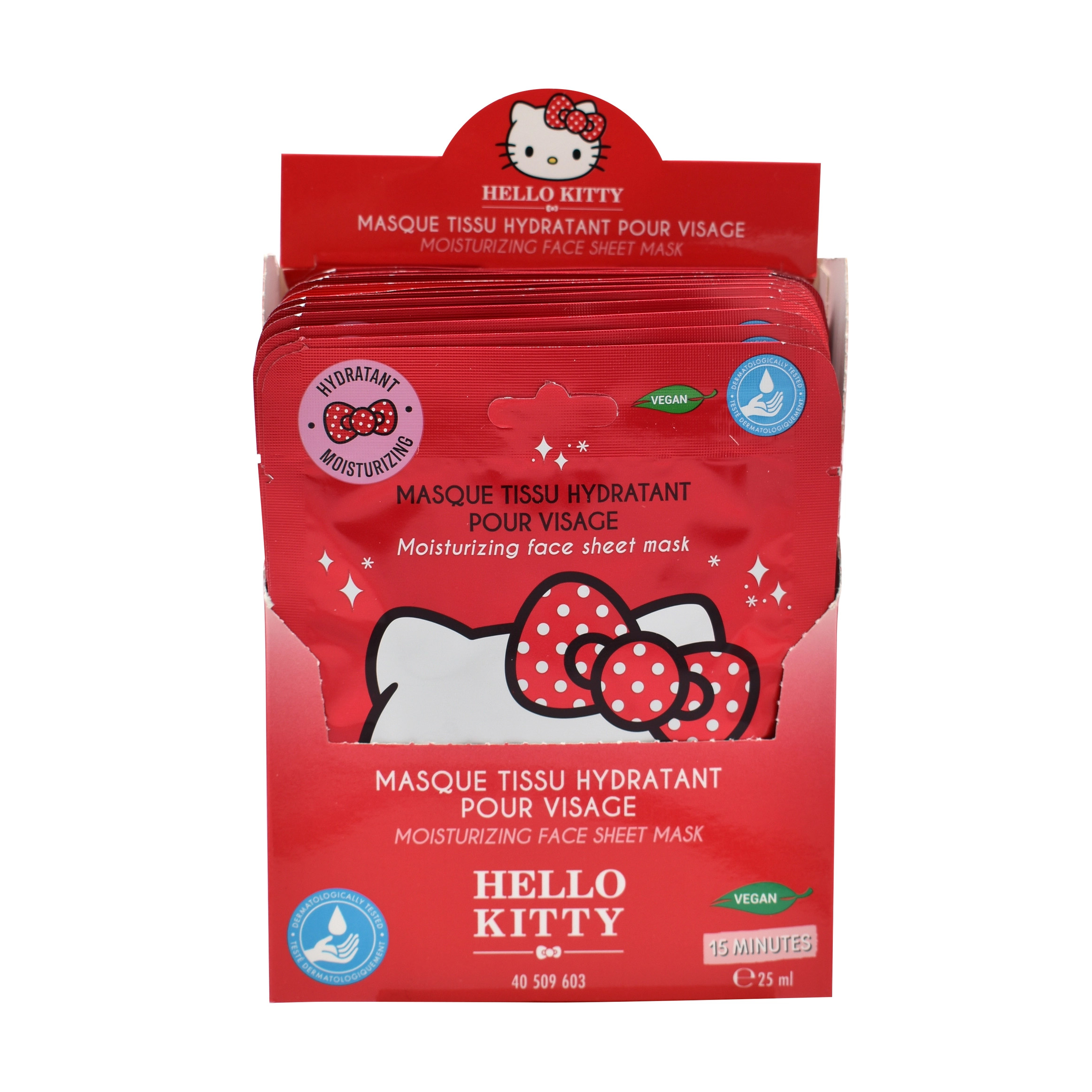 Hello Kitty Moisturizing Face Sheet Mask -  Ansiktsmask - 3