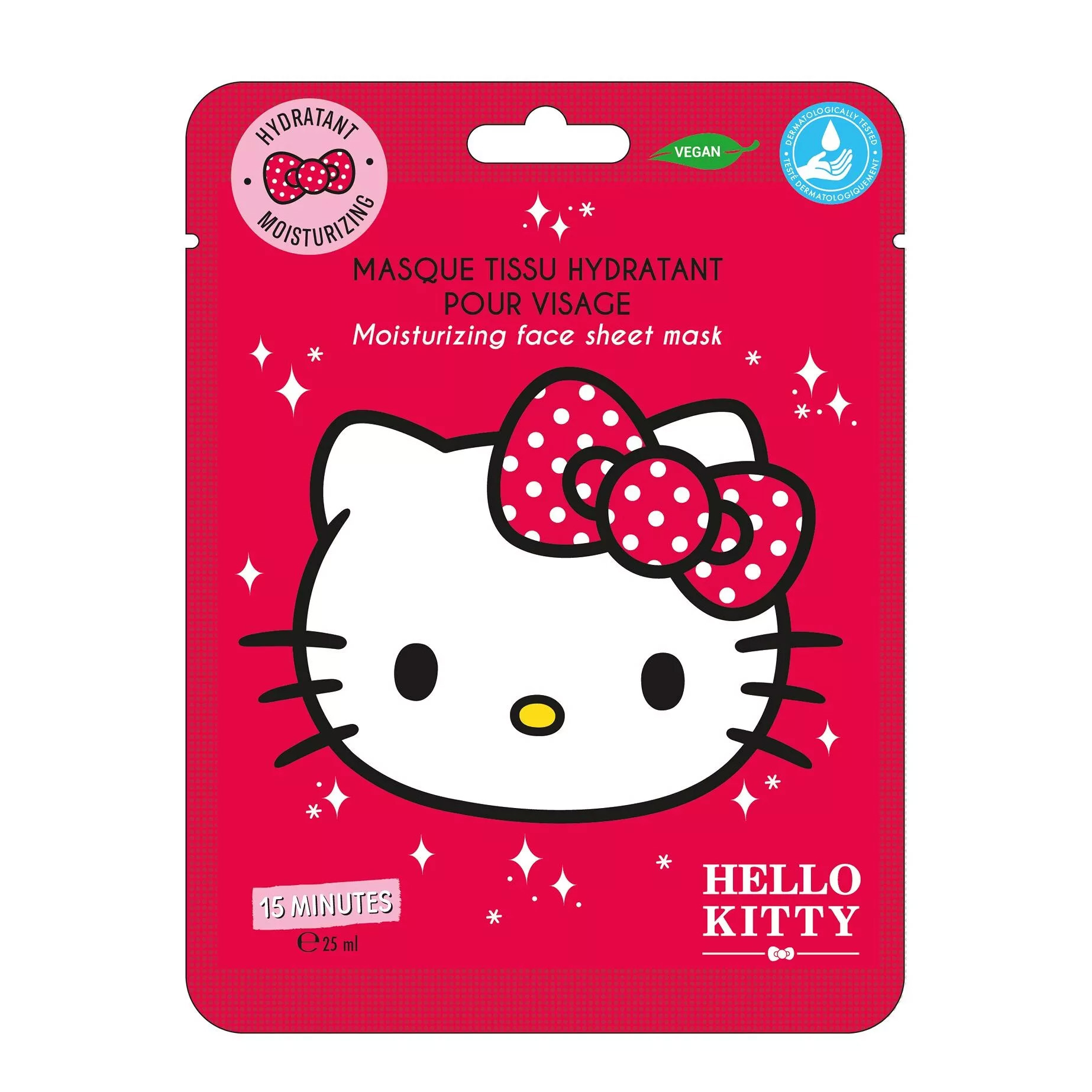Hello Kitty Moisturizing Face Sheet Mask -  Ansiktsmask - 4