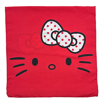 Hello Kitty Kuddfodral 40 x 40 cm - Röd