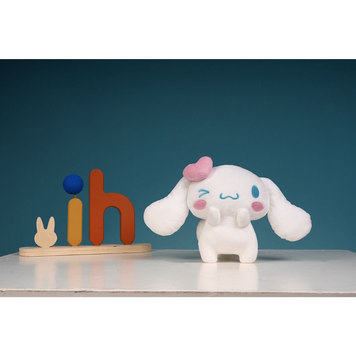 Cinnamoroll Kawaii Mjukis Gosedjur 36 x 56 cm - Heart - 5