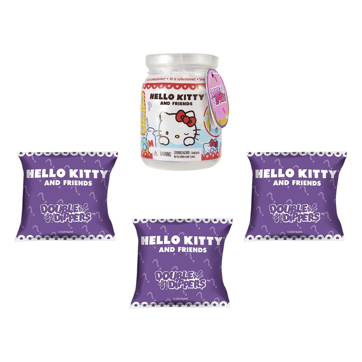 Sanrio Hello Kitty & Friends Double Dippers Mystery Box [16 Packs]
