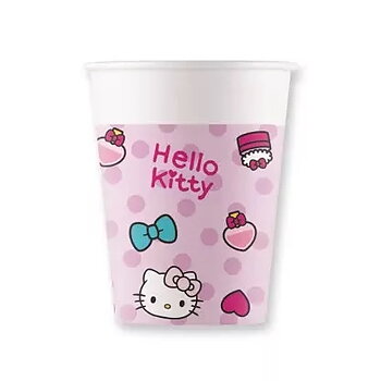 Sanrio Hello Kitty Pappmuggar 8-pack
