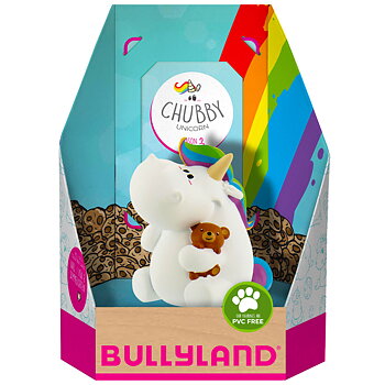 Unicorn med Teddybjörn Figur