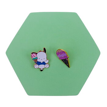 Pochacco & Ice Cream Pins