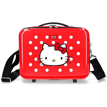 Hello Kitty Röd Necessär ABS - Castle of Hello Kitty