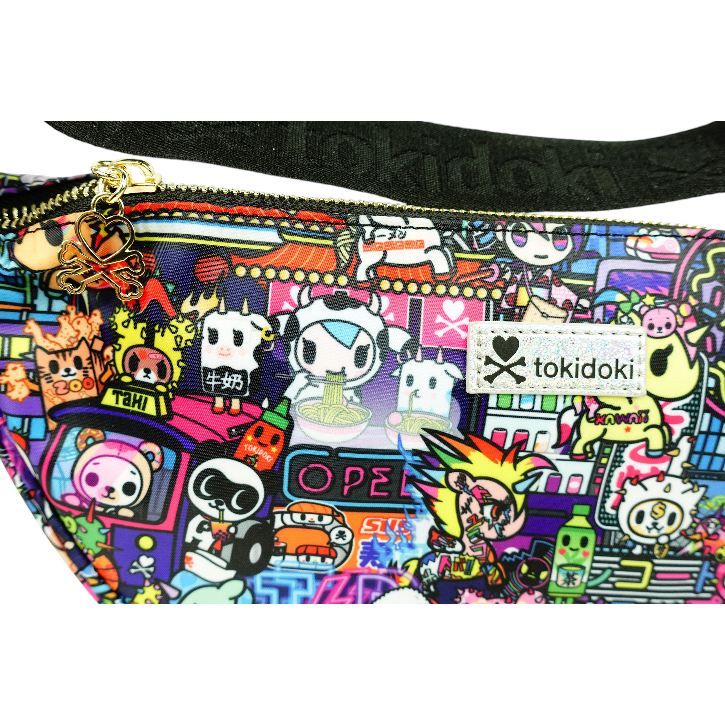 Tokidoki Short Strap Shoulder Bag - Midnight Metropolis - 4