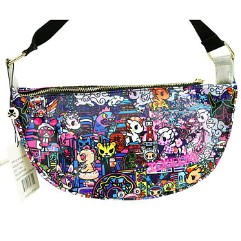 Tokidoki Short Strap Shoulder Bag - Midnight Metropolis