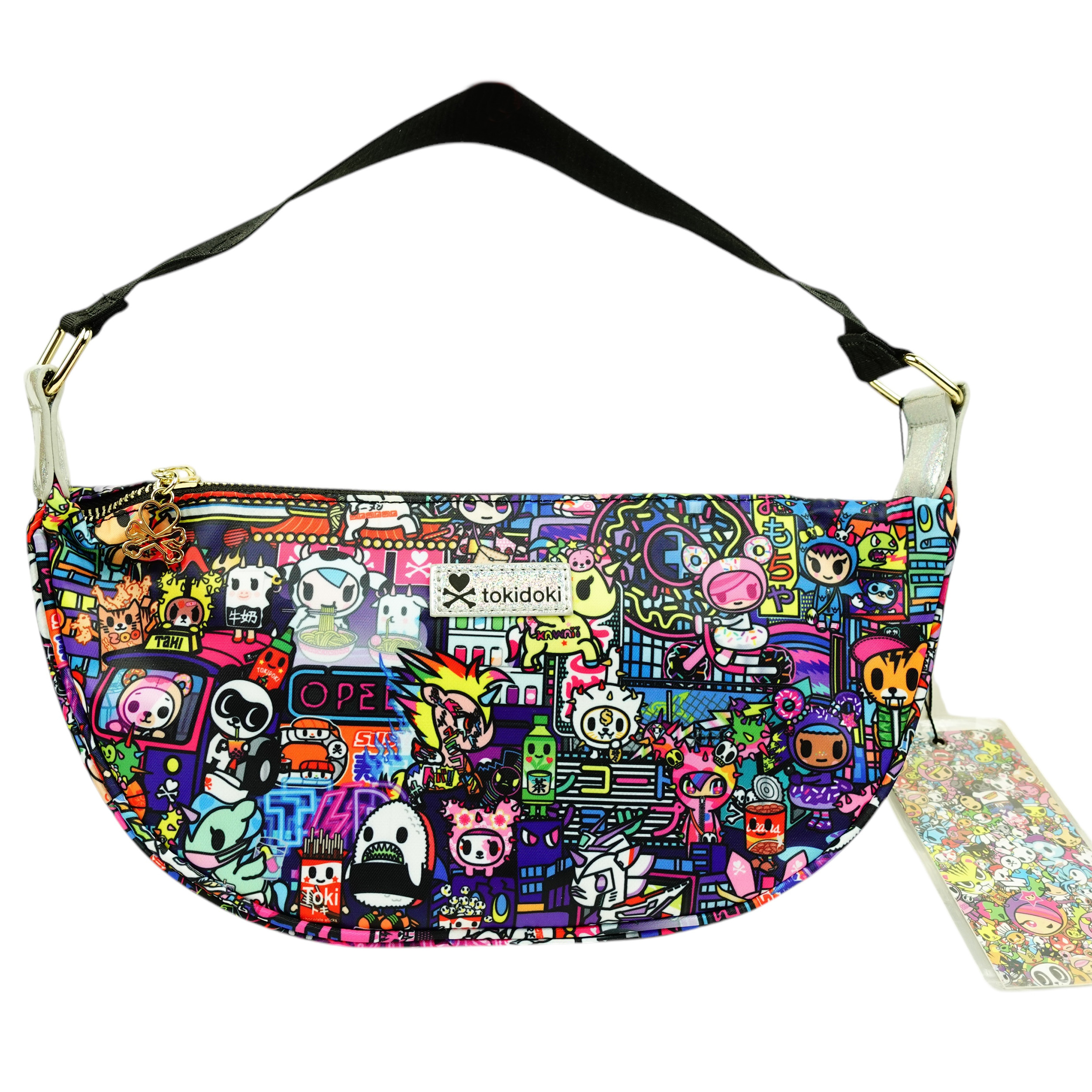 Tokidoki Short Strap Shoulder Bag - Midnight Metropolis
