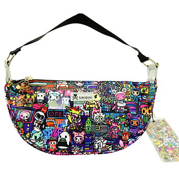 Tokidoki Short Strap Shoulder Bag - Midnight Metropolis