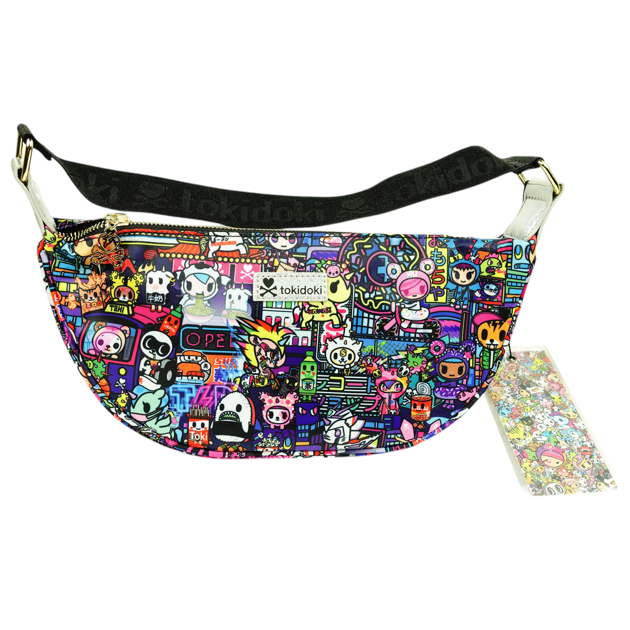 Tokidoki Short Strap Shoulder Bag - Midnight Metropolis - 5
