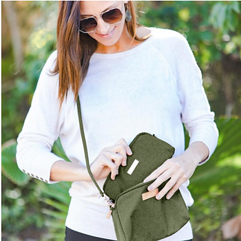 JuJuBe - Be Set Olive Chromatics - Set med 3 st väskor